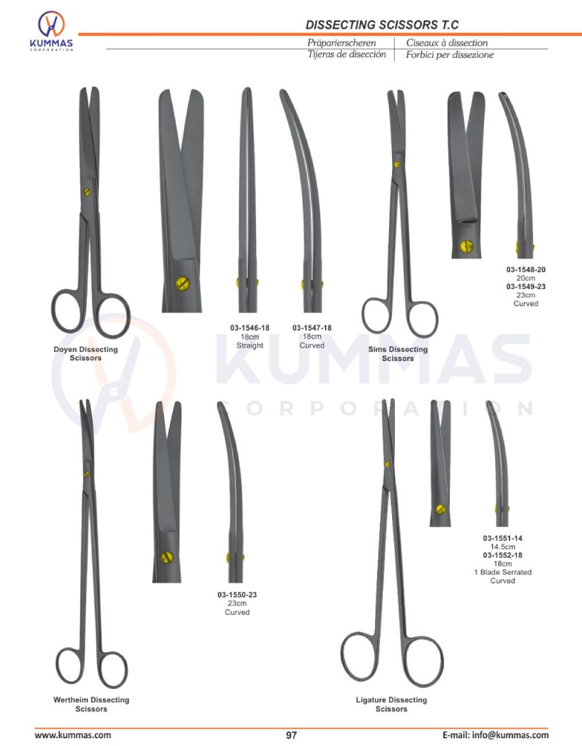 Dissecting Scissors T.C