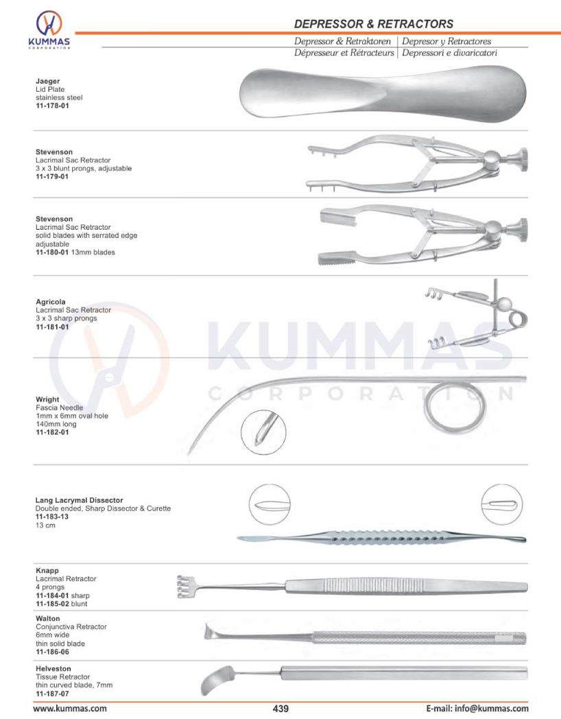 Depressor & Retractors