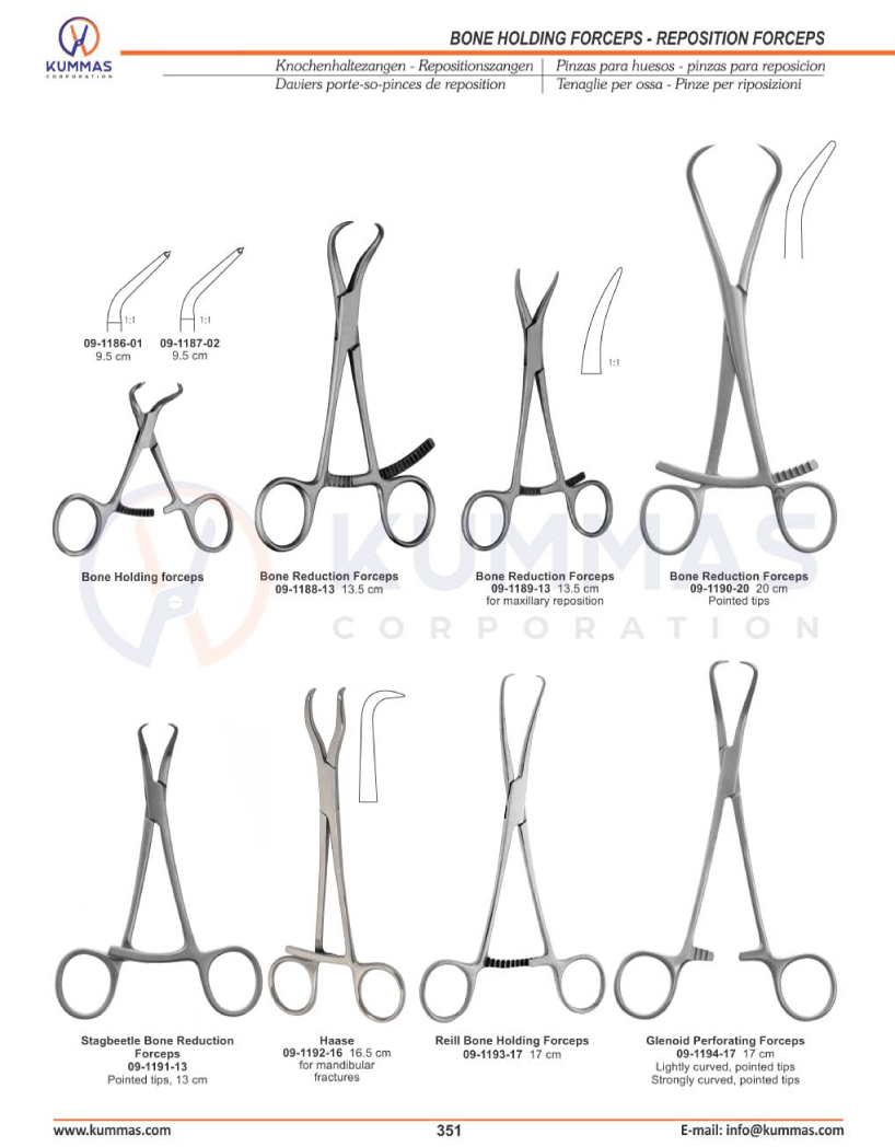 Bone Holding Forceps-Reposition Forceps