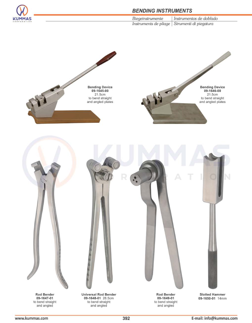 Bending Instruments